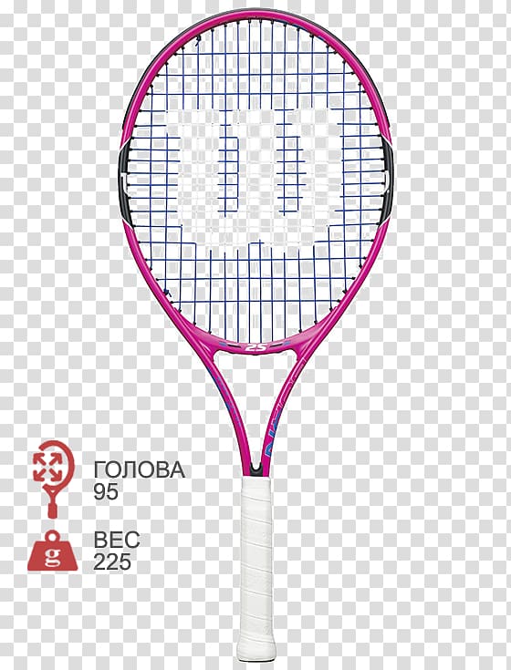 The US Open (Tennis) Racket Wilson Sporting Goods Rakieta tenisowa, tennis transparent background PNG clipart