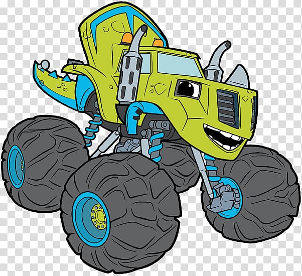 Monster, Zeg, Darington, Drawing, Crusher, Machine, Monster Truck