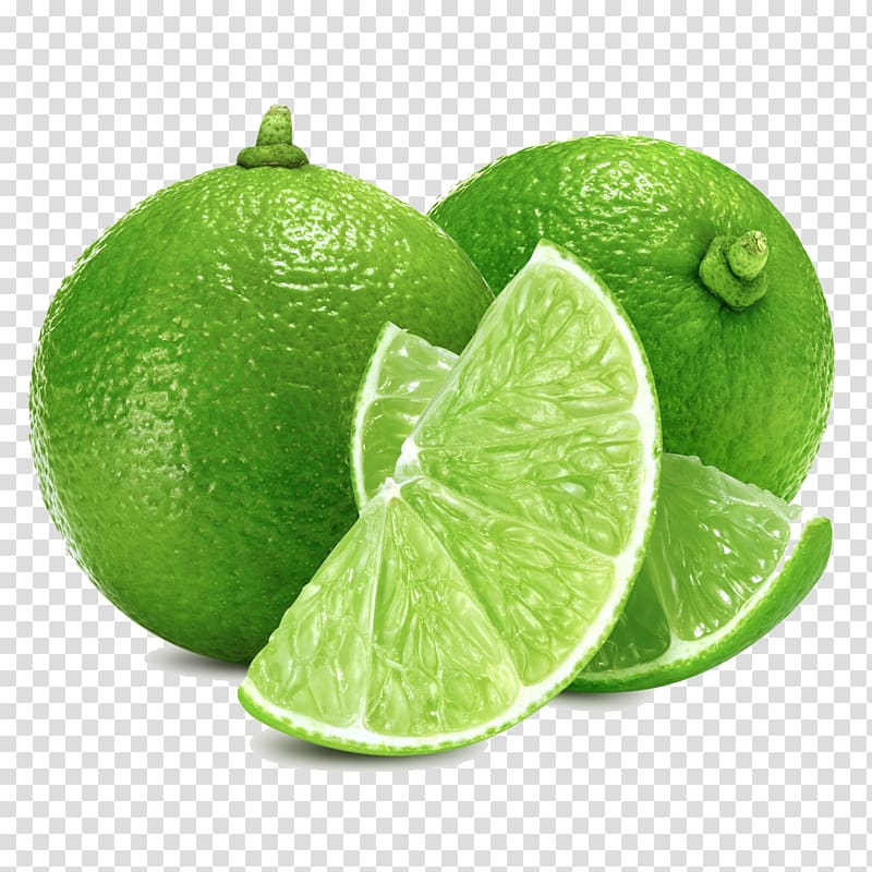 green citrus fruit illustration, Lemon Juice Thai cuisine Seed Lime, Lemon Lime transparent background PNG clipart
