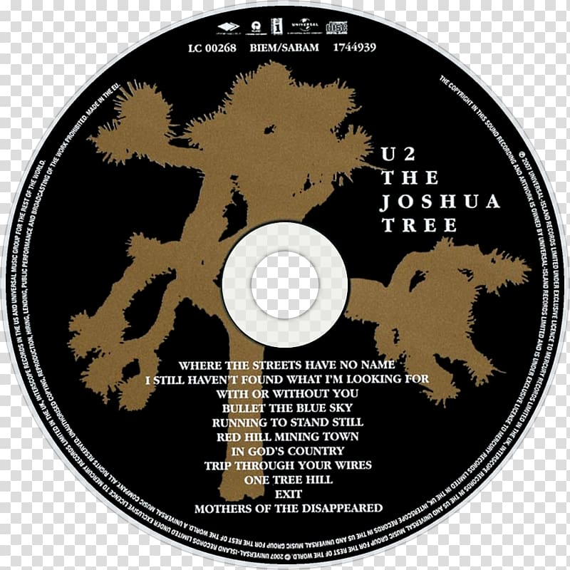 The Joshua Tree Tour 2017 U2 One Tree Hill Songs of Experience, joshua tree transparent background PNG clipart