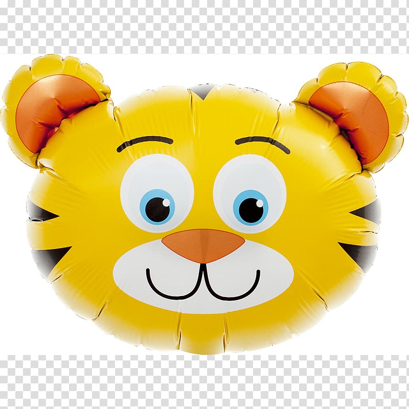 Toy balloon Tiger Child Birthday, balloon transparent background PNG clipart