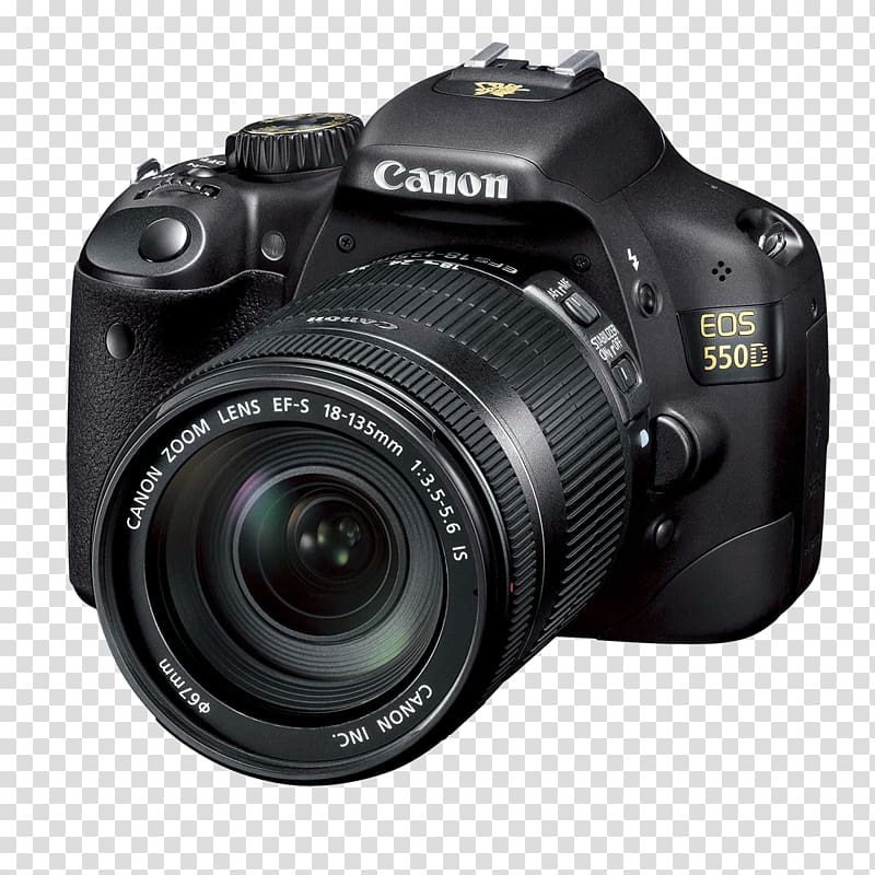 Canon EOS 6D Mark II Canon EOS 550D Digital SLR, Camera transparent background PNG clipart