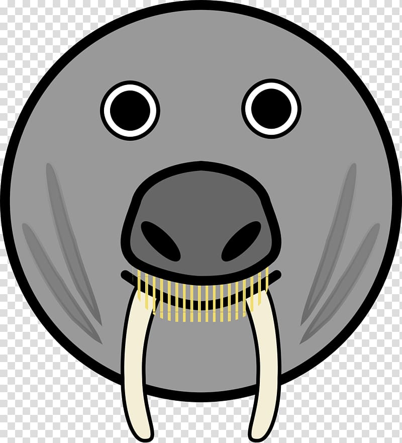 Funny animal Cartoon Face , round face transparent background PNG clipart