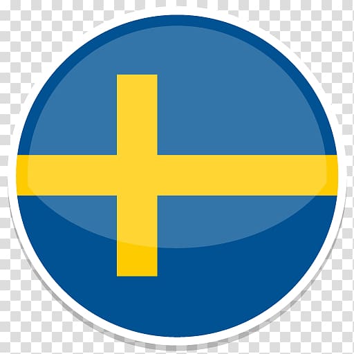 yellow cross with blue background flag, Stortorget holm City Hall Flag of Sweden Computer Icons, Icon Svg Sweden Flag transparent background PNG clipart