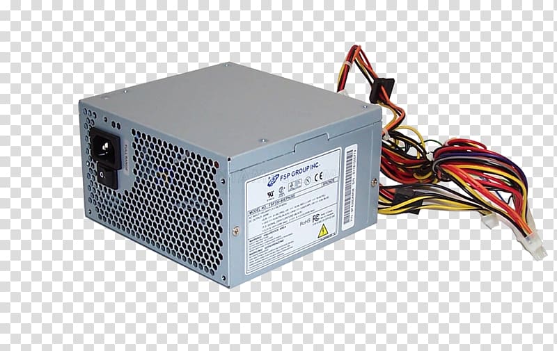 Power Converters Power supply unit FSP Group Computer FSP, Power Supply, 350W ATX12V 2.2, Active PFC, 12 cm Fan, 80Plus, Computer transparent background PNG clipart
