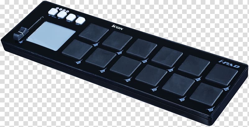 Korg Kaoss Pad Computer keyboard MIDI Controllers, drum pad transparent background PNG clipart