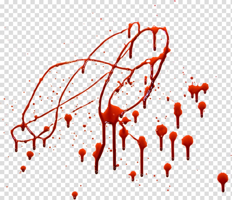 Blood , hand painted gravel transparent background PNG clipart