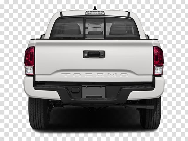 Pickup truck 2018 Toyota Tacoma SR Double Cab Car 2018 Toyota Tacoma SR V6, pickup truck transparent background PNG clipart