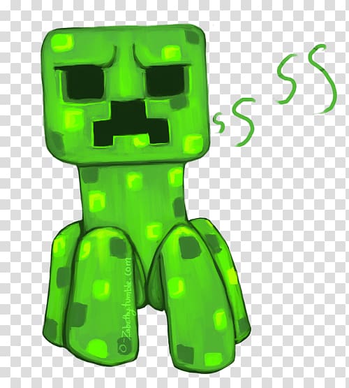 Minecraft Creeper Animation Minecraft Transparent Background Png Clipart Hiclipart - minecraft steve roblox herobrine creeper png clipart blog