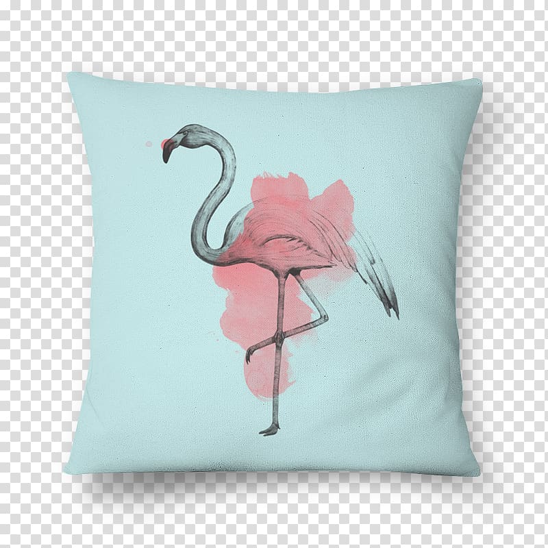 Cushion Paper Throw Pillows Art, Flamingo watercolor transparent background PNG clipart