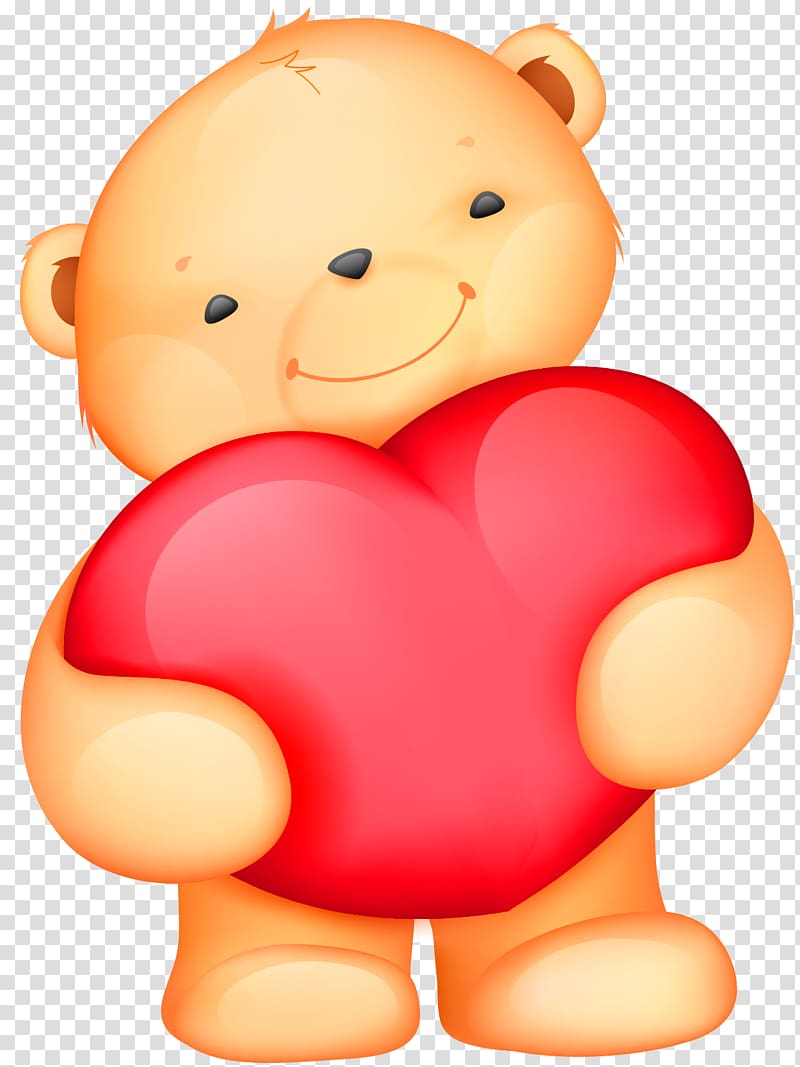 Teddy bear , Love Text transparent background PNG clipart