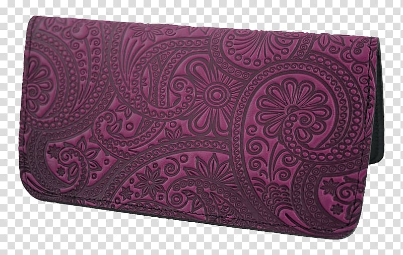 Coin purse Wallet Paisley Leather Pattern, Wallet transparent background PNG clipart