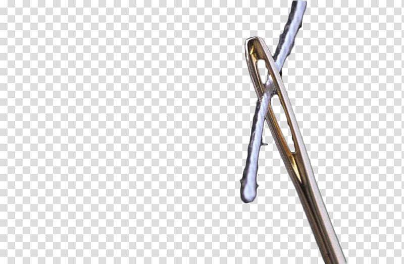 Sewing needle Curve Line, Needle lead transparent background PNG clipart