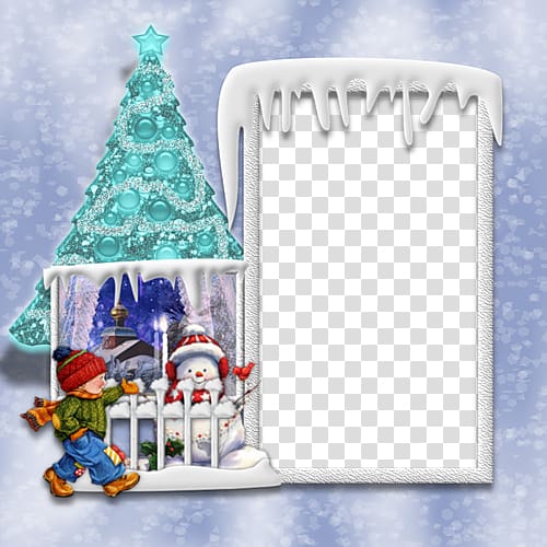 Christmas Happiness Wish Friendship, Snow Christmas Frame transparent background PNG clipart