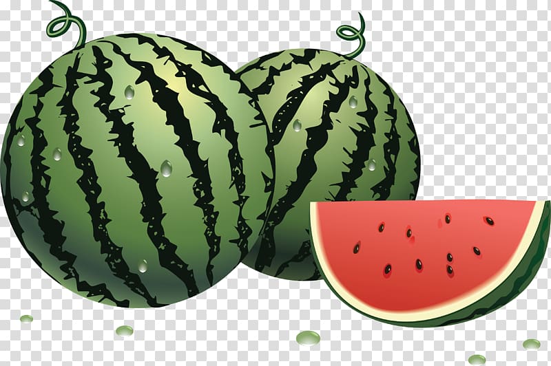 Watermelon transparent background PNG clipart