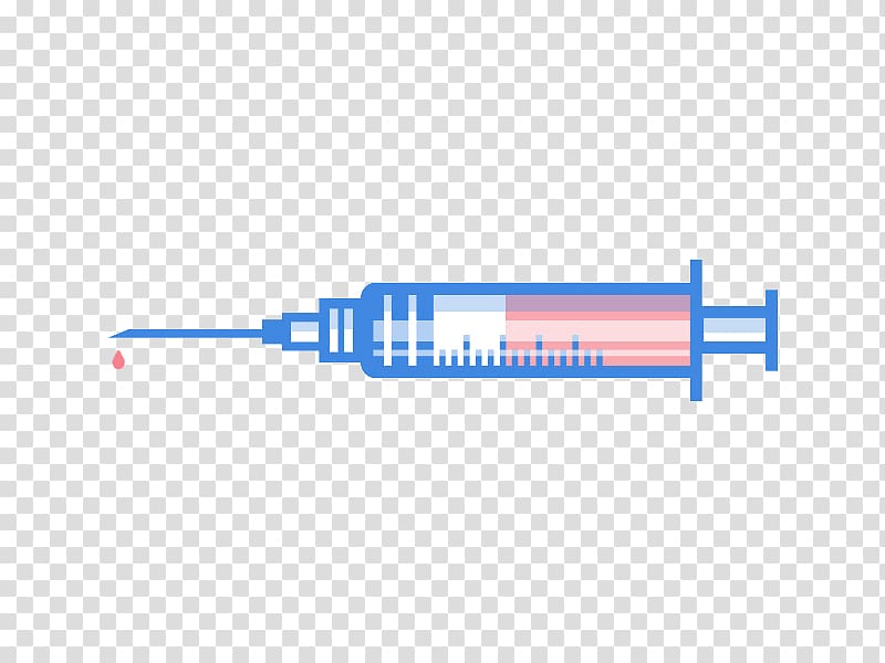 blue syringe , Syringe Injection , Syringes transparent background PNG clipart