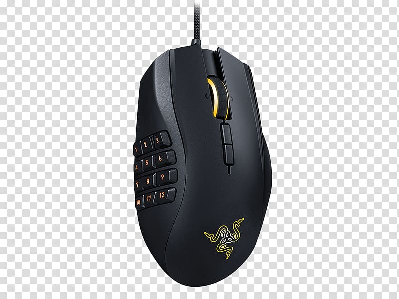 Computer mouse Razer Inc. Razer Naga Chroma Button, Computer Mouse transparent background PNG clipart