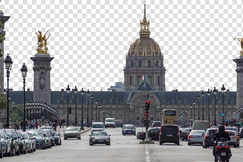 Les Invalides Pont Alexandre III Bridge, Paris Pont Alexandre III transparent background PNG clipart