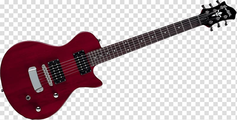 Gibson Les Paul Junior Electric guitar Hagström, guitar transparent background PNG clipart