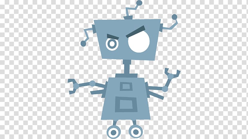 gray robot , Bot transparent background PNG clipart