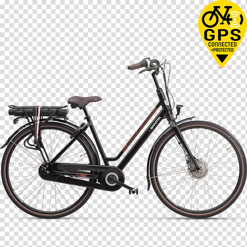 Electric bicycle Sparta B.V. Sparta Pick-Up Classic N3 Women\'s Bike City bicycle, bicycle transparent background PNG clipart