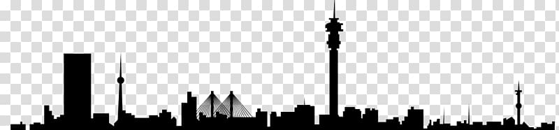 Skyline Johannesburg Silhouette YouTube, johannesburg skyline transparent background PNG clipart