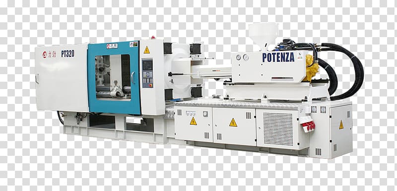 Injection molding machine Injection moulding plastic Machine tool, molding machine transparent background PNG clipart