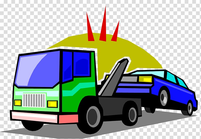 Car Tow truck Towing Vehicle Breakdown, car transparent background PNG clipart