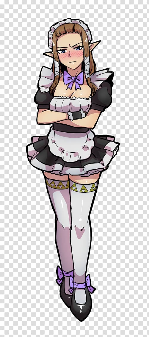 The Legend of Zelda: Breath of the Wild Princess Zelda The Legend of Zelda: Twilight Princess HD Link, maid transparent background PNG clipart