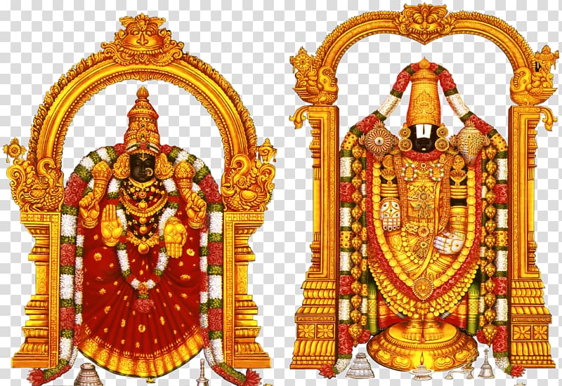 Hindu God illustration collage, Tirumala Venkateswara Temple Krishna Rama Alamelu, Lord Krishna transparent background PNG clipart