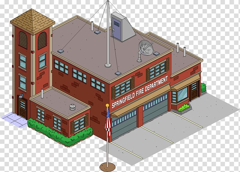 The Simpsons: Tapped Out Fire department Crook and Ladder Apu Nahasapeemapetilon Firefighter, the simpsons movie transparent background PNG clipart