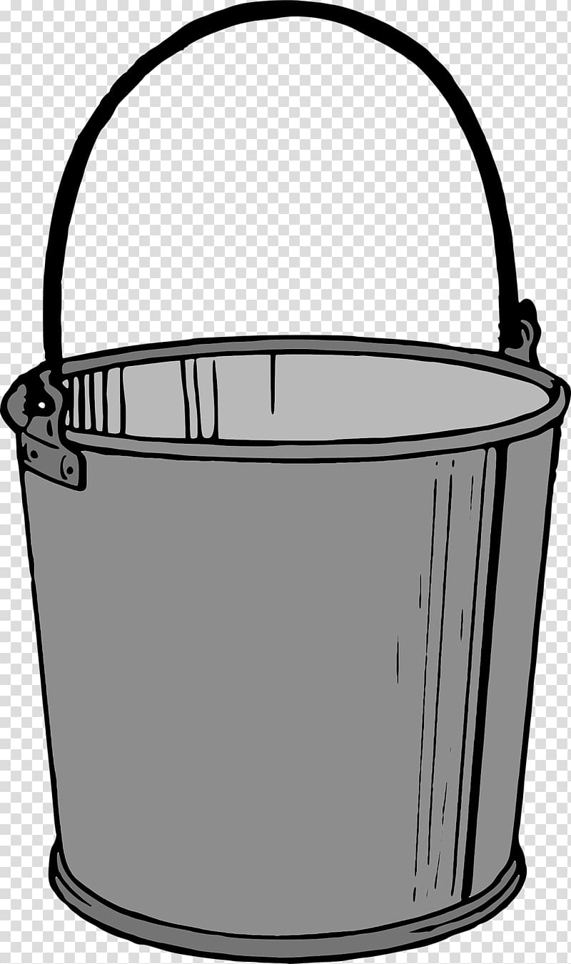 Bucket Drawing , cartoon milk pail transparent background PNG clipart