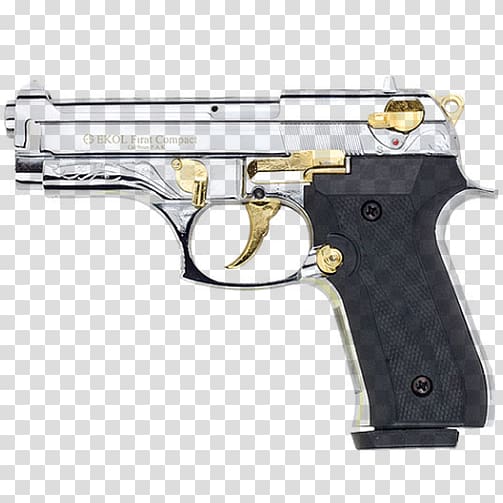 Beretta M9 Beretta 92 Blank Pistol, Handgun transparent background PNG clipart