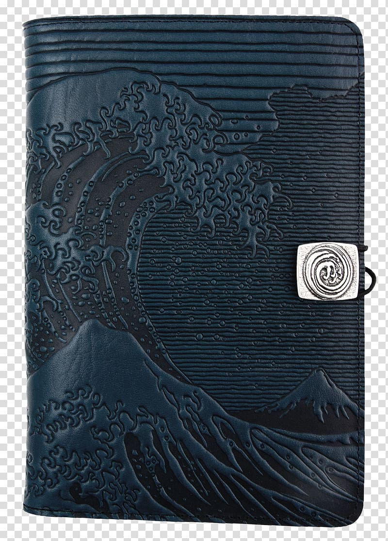 Vijayawada Wallet Black M, hokusai wave transparent background PNG clipart