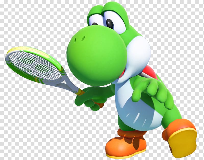 Mario Tennis Aces Mario Tennis: Ultra Smash Mario & Yoshi, yoshi transparent background PNG clipart
