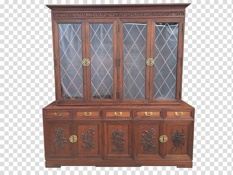 Hutch Buffets & Sideboards Furniture Cupboard Cabinetry, Chinoiserie transparent background PNG clipart