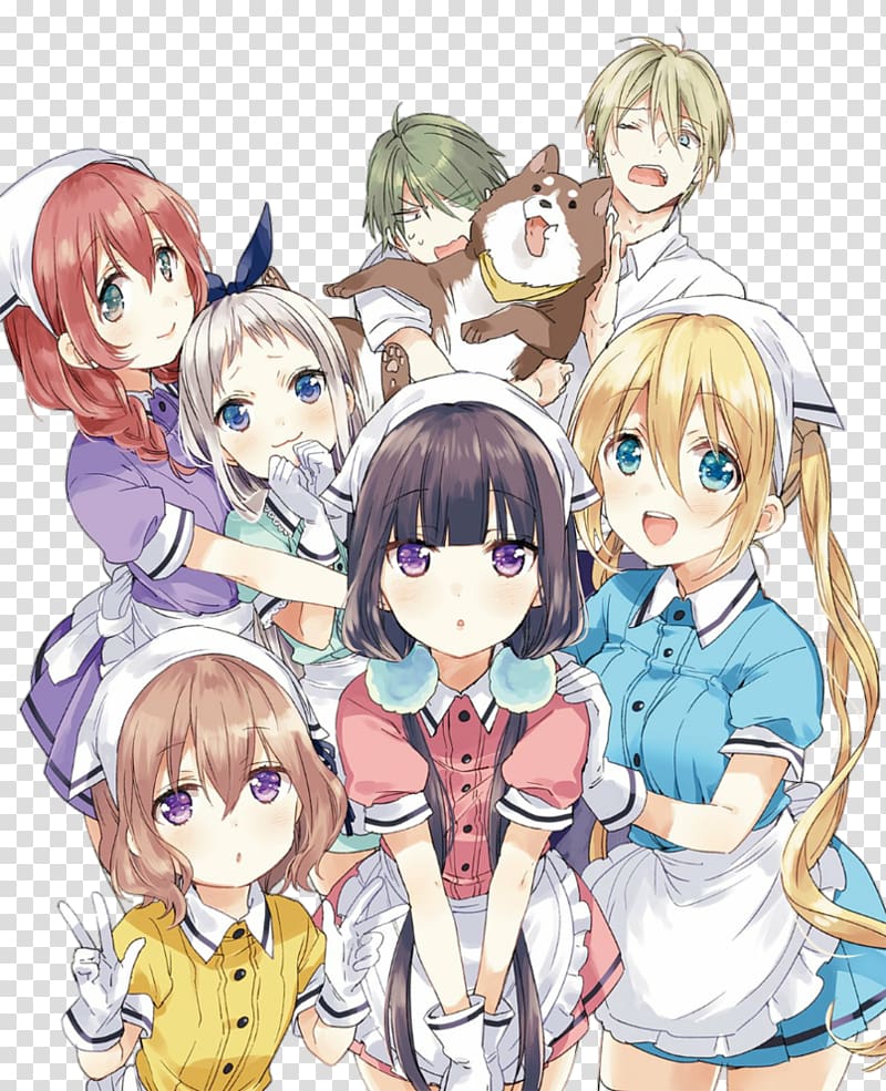 Blend S Anime Character Manga, Anime transparent background PNG clipart