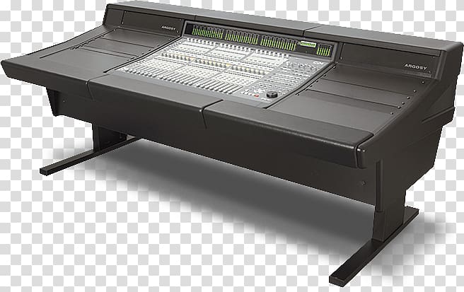Desk Table Argosy Console Inc Digidesign Audio Mixers, studio chair transparent background PNG clipart