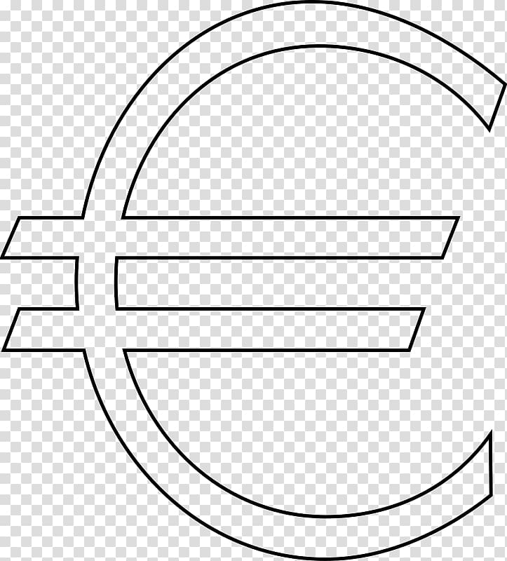 Euro sign Currency , euro transparent background PNG clipart