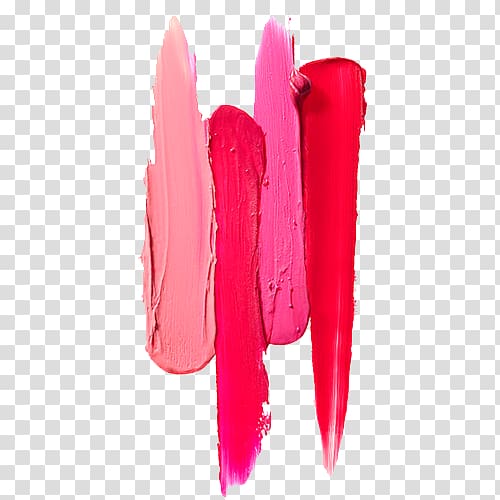 pink and red paints illustration, Lipstick Make-up Color Cosmetics, Lipstick color pattern transparent background PNG clipart