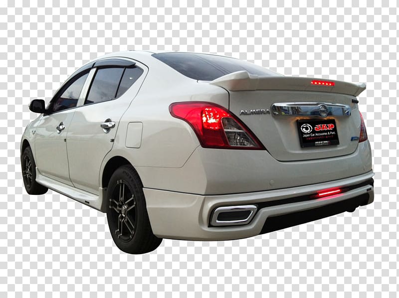 Nissan Almera Bumper Compact car, nissan transparent background PNG clipart