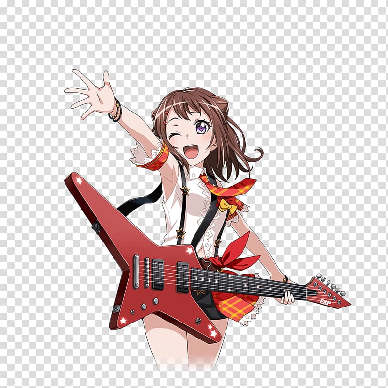 BanG Dream! Girls Band Party! Toyama BanG Dream！少女乐团派对 Game, Roselia bang dream transparent background PNG clipart