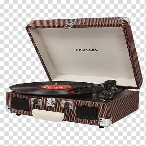 Crosley Cruiser CR8005A Phonograph record Crosley CR8005A-TU Cruiser Turntable Turquoise Vinyl Portable Record Player, crosley transparent background PNG clipart