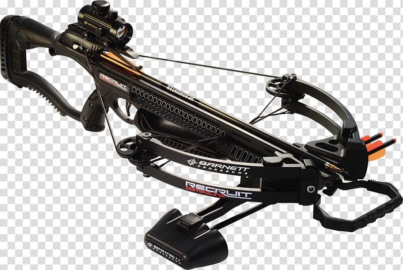 Crossbow Red dot sight Compound Bows Barnett International Firearm, weapon transparent background PNG clipart
