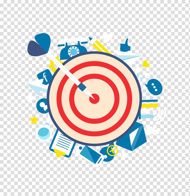 Content marketing Target market Online advertising Sales, Darts transparent background PNG clipart