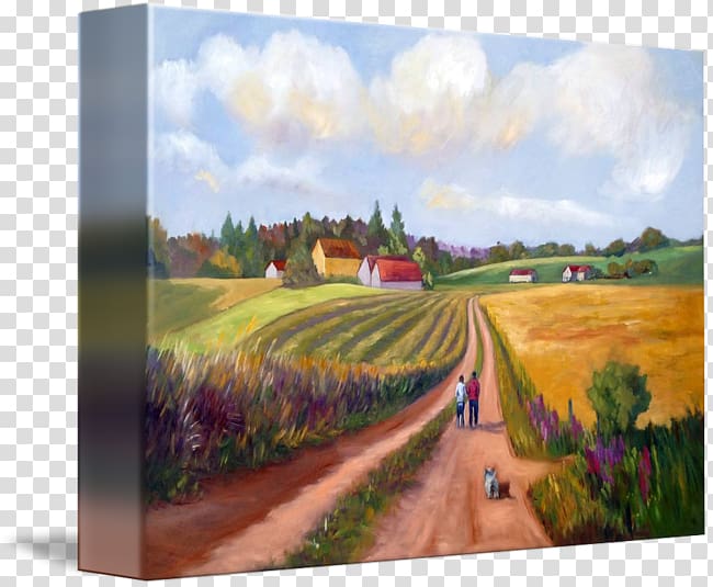 Watercolor painting Acrylic paint Landscape, painting transparent background PNG clipart