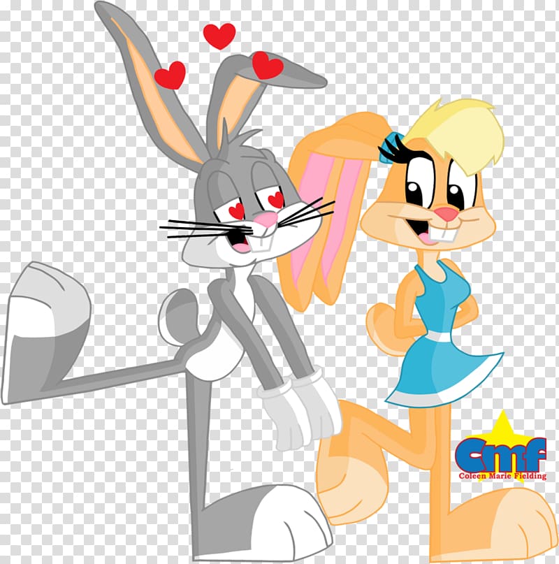 Bugs Bunny Lola Bunny Tasmanian Devil Babs Bunny Cartoon, rabbit transparent background PNG clipart