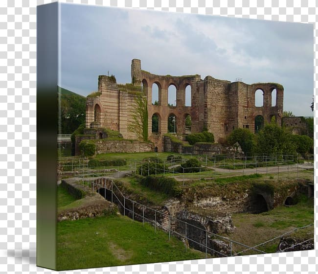 Historic site Middle Ages Medieval architecture, roman baths transparent background PNG clipart