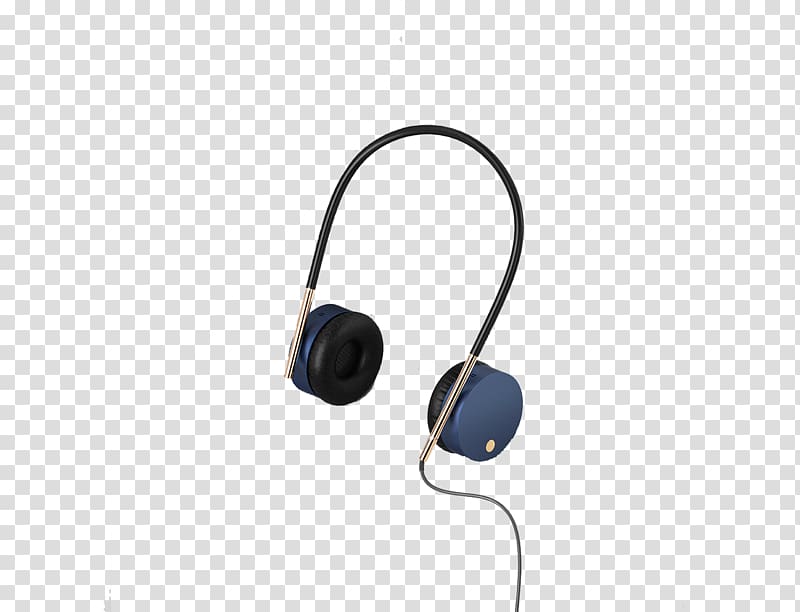 Headphones Headset Audio equipment, Blue headphones transparent background PNG clipart