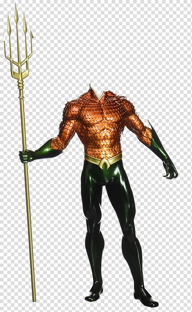 Aquaman Harley Quinn Flash Batman Statue, aquaman transparent background PNG clipart